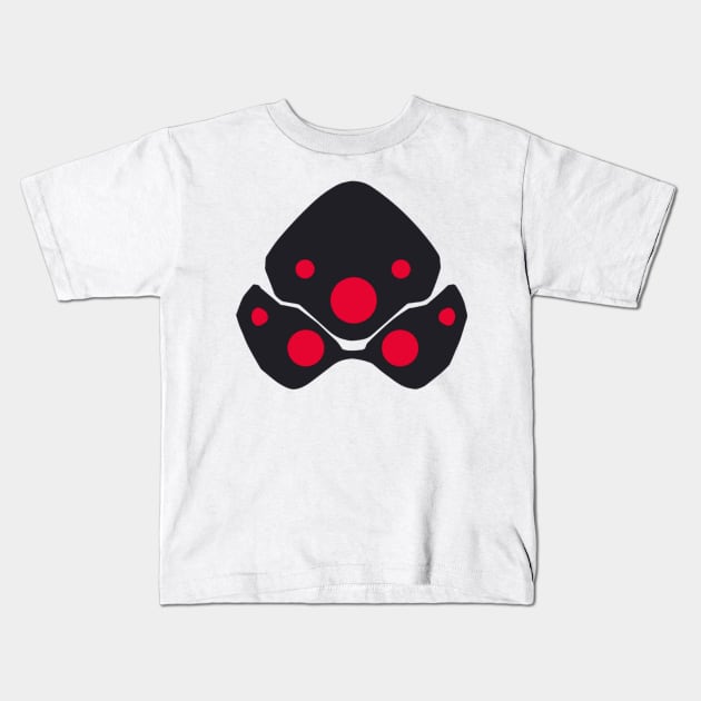 Widowmaker Icon Kids T-Shirt by Genessis